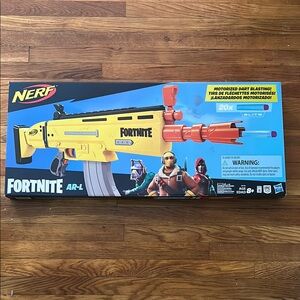 Nerf Action Figures Yellow and Orange Playset